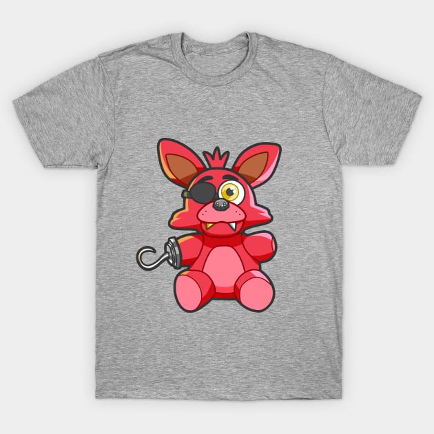 Fnaf Foxy The Pirate Plush Toy T Shirt